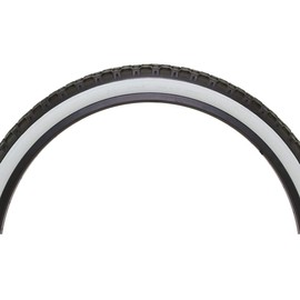 Alta Bicycle Tire Duro 26 x 2.125 Color Bike Tire Knobby Style Pattern (Black/White Wall)
