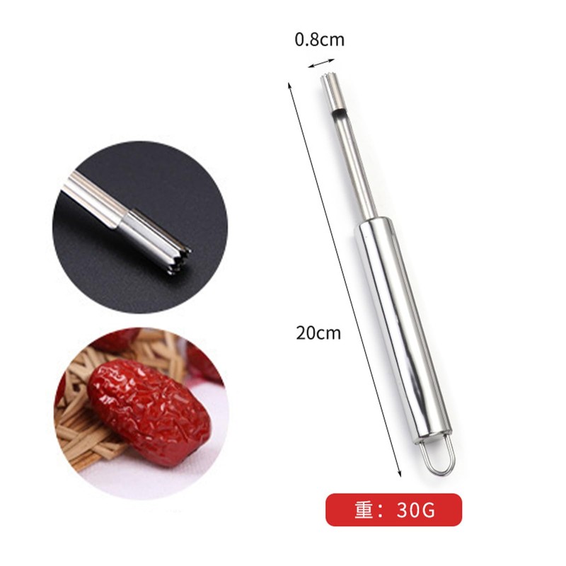 Apple Corer with Stainless Steel Blade, Practical Core Cutter with
