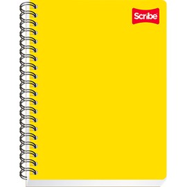 Scribe, Clásico, Cuaderno Profesional, Pasta Semi Rígida, Espiral Doble, Mixto, 200 hojas, Diseños aleatorios                                         