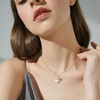 Sonateomber Gold Leaf Pendant Necklaces for Women Teen Girls Simple
