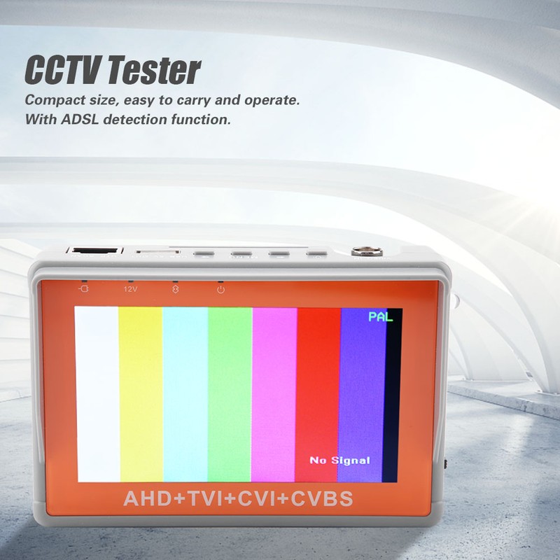1080P / 5MP AHD CCTV Tester 4-in-1 for AHD TVI