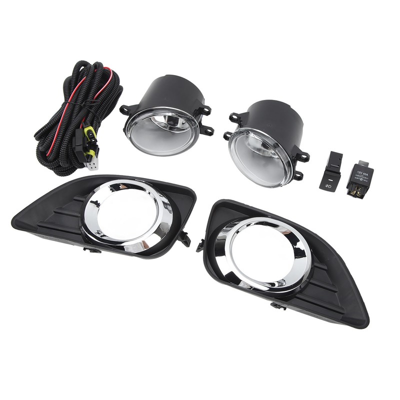 2 Pcs Fog Light Trim Set 52040 06090 Driving Front