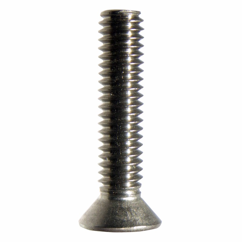 10-32 x 1" Flat Head Machine Screws, Phillips Drive, Stainless