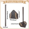 Beeveer 2 Sets Baseball Wooden Ring Holder 10 Inches Softball