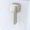 TRIP LEVER HANDLE W/ SPUD AND MOUNTING NUT, LEFT HAND