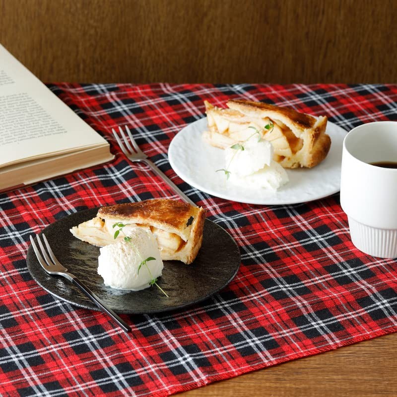 EAST table Flat Plate, 6.7 inches (17 cm), Slate Tone,