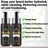 FULLLIGHT TECH Men's 2 Pack Beard Care Kit - Argan