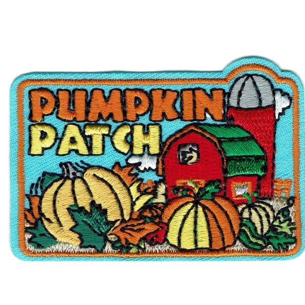 Girl Boy Cub PUMPKIN PATCH FARM Day Visit Fun Patches