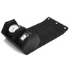 Oirlv B01901 Watch Case, 2 Pieces, PU Leather, Mini, Portable,