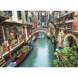 Clementoni Collection 39458 - Venice Canal Puzzle for Adults and Children - 1000 Pieces, Ages 10 Years Plus