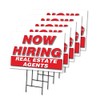 Now Hiring Real Estate Agents 5 Pack Of 12" x