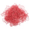 100Pcs Carrot Paper Clips Carrot Shape Strong Metal Anti Slip