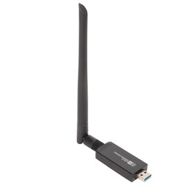 USB Wi Fi Adapter, Dual Band Cordless Network Adapter with USB 3.0 Interface, Support AP Mode, Wi Fi Sharing with Other Devices, for XP, Win7, 8,