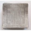 Servilletas de cóctel de lino natural, 1 docena de 6