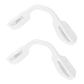 Alphax White Replacement Nose pads Nosepieces Fit for Oakley Hex Jector OX8032 Sunglasses - 2 Pcs