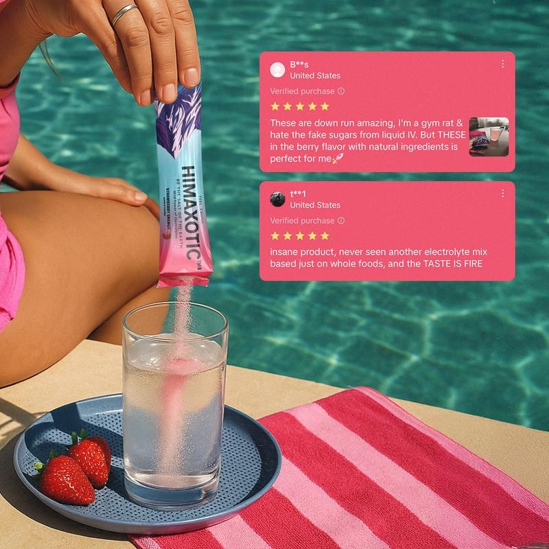 HIMAXOTIC Hydrate - Razzleberry - Watermelon - Sugar Free -