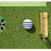 DvoFvint 360-Degree Golf Ball Marker，Golf Ball Alignment Marking Tool，Triple Line