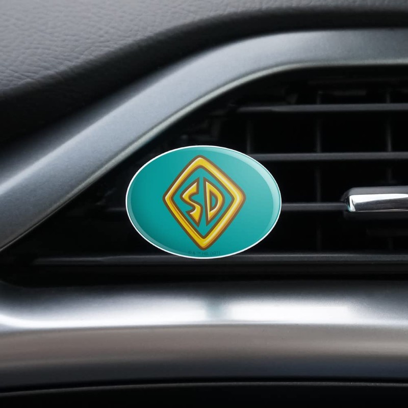 GRAPHICS & MORE Scooby-Doo Tag Car Air Freshener Vent Clip