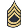 Army Sergeant First Class SFC E7 Cloth Rank for ASU