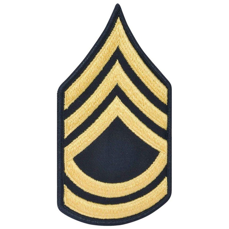 Army Sergeant First Class SFC E7 Cloth Rank for ASU