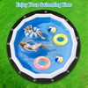 YVVZHOU PANN 300G/M² Thicker Round Pool Pads for Above Ground
