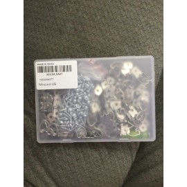 Unbranded New 100 Piece D Hooks For Picture Hangers With Hardware And Mini Level