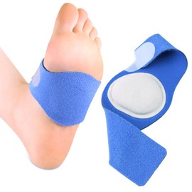 TAKUMED Arch Supporter, Flatfoot Concaves, Plantar Fasciitis, Supporter, Arch Standing Work, Unisex, Adjustable Size, Left and Right Set (Size L - XL)