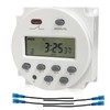 Sutekus 7 Day Digital Timer Switch DC 12V 16A Programmable