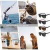 Global Glasses Men's Square Sunglasses Polarised UV Protection CAT 3