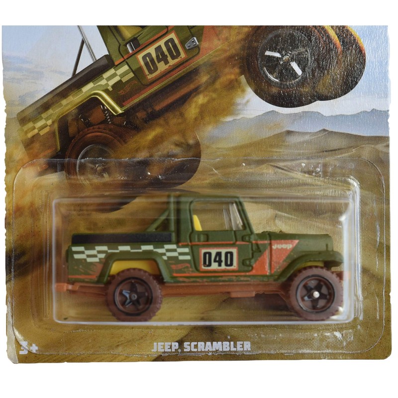 Hot Wheels Jeep Scrambler 3/6, Green