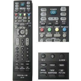 Universal Remote Control Replacement for LG Zenith MKJ61841701 AKB33871403 and Almost All LG Smart LCD LED HDTV TV