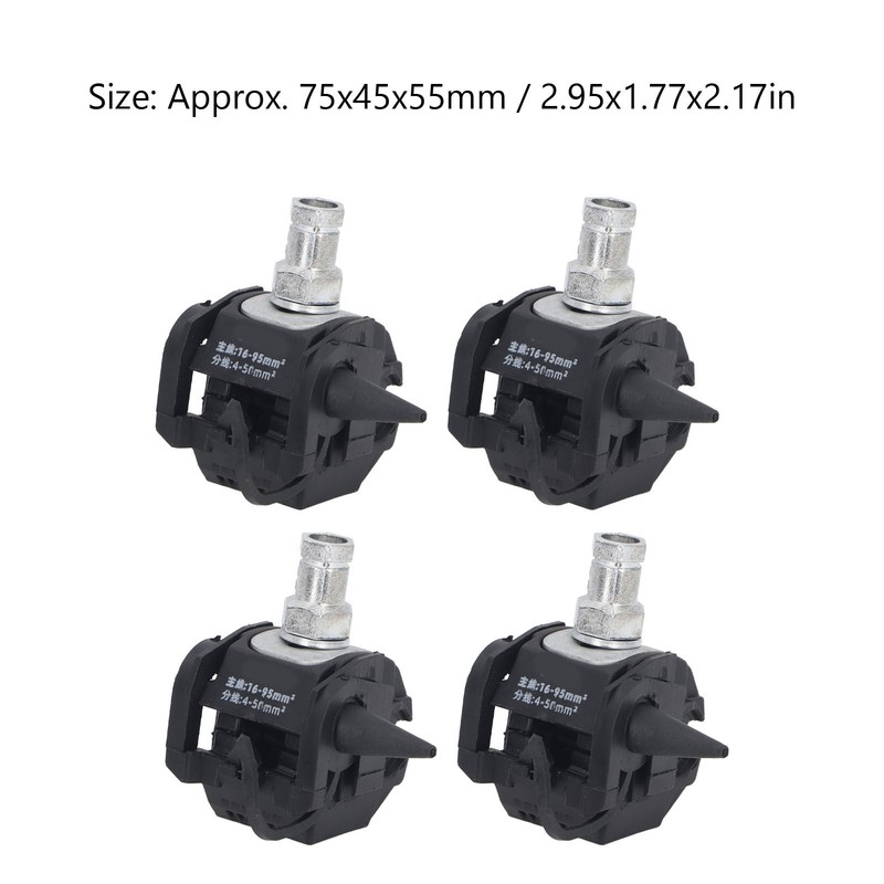 5 Pcs Insulation Piercing Connector 1KV No Peeling Piercing Clamp