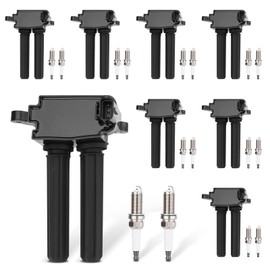 UF504 Set of 8 Ignition Coil Pack 16 Iridium Spark Plug Compatible with Dodge Ram Jeep Chrysler - Challenger Charger Durango Ram 1500 2500 3500 Grand Cherokee Aspen 5.7L V8 Replace# C1526 56029129AA