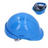 Blue Breathable ABS Hard Hat Adjustable Anti‑Smash Comfortable Helmet for