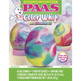PAAS Color Whip Easter Egg Decorating Kit - America's Favorite Easter Tradition