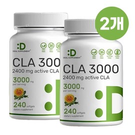 Conjugated Linoleic Acid CLA 3000 Conjugated Linolenic Acid 3000mg 240 Capsules 2 packs / 공액리놀레산 CLA 3000 공액리놀렌산 3000mg 240캡슐 2개