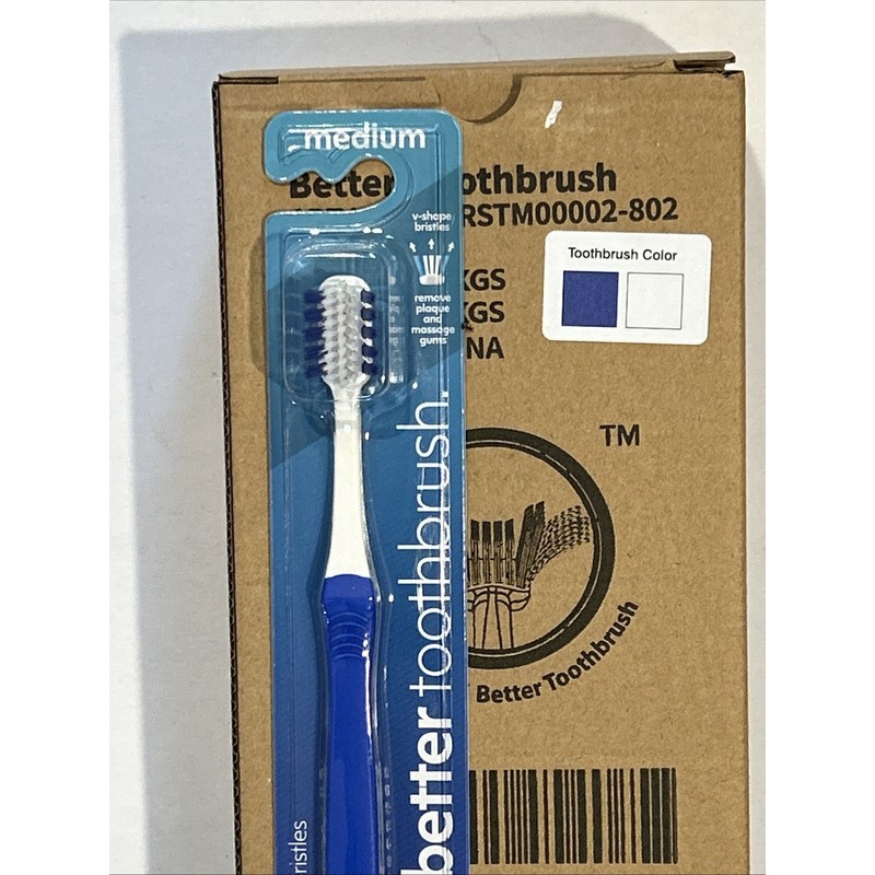 World Wide Daily Toothbrush Case Of 12 Packs - Medium