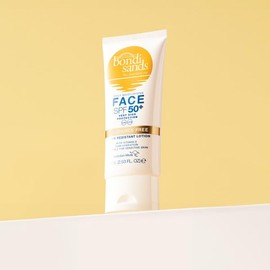 Bondi Sands Bondi Sands Fragrance Free Face Sunscreen Lotion SPF 50+ | Gentle Formula Moisturises + Provides Broad-Spectrum Protection, Enriched with Aloe Vera and Vitamin E, Cruelty Free | 75 mL/2.53 Oz