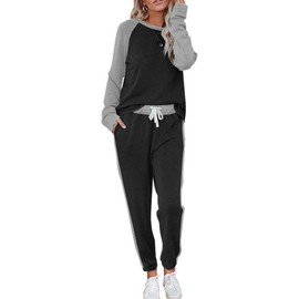 ETCYY NEW Lounge Sets for Women Two Piece Outfits Sweatsuits Sets Long Pant Loungewear Workout Athletic Tracksuits