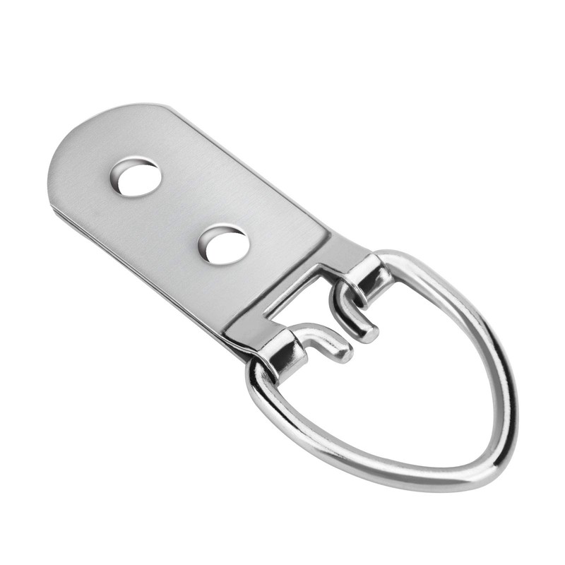 KEILEOHO 200 PCS Heavy Duty D Ring Picture Hangers with