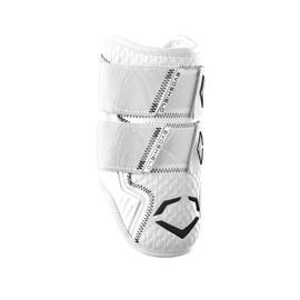 EvoShield Pro-SRZ 2.0 Batter's Double Strap Elbow Guard - White, Size Small