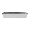 14 Inch Mud Pan, 210 Stainless Steel Mixing Tray, High