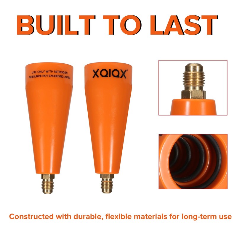 XQIQX TFXNPB Nitrogen Purge Boot, HVAC Nitrogen Purge Tool for