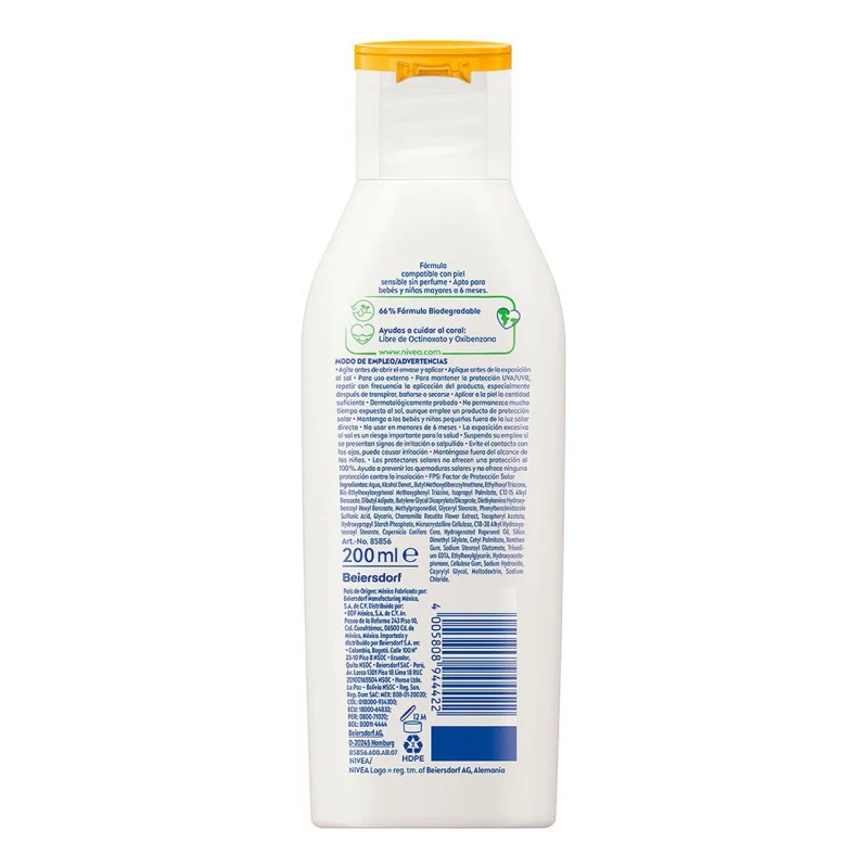 NIVEA Sun Babies & Kids Protector Solar Sensitive Fps50 200ml