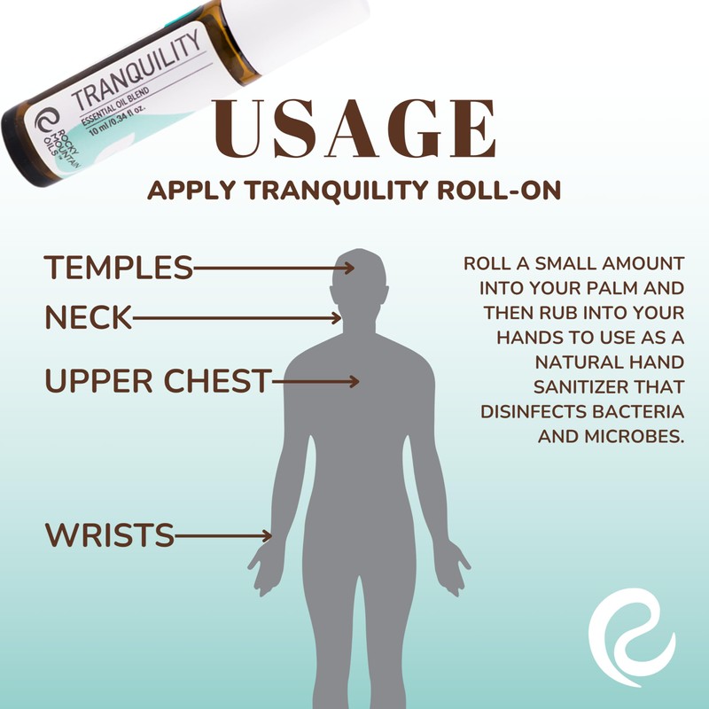 Rocky Mountain Oils - Tranquility Roll-On Blend 10 ml -