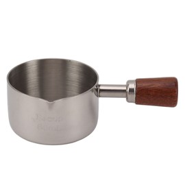 Cooking Sauce Cup Professional 304 Stainless Steel Sauce Cup with Handle for Cooking Banquet Outdoor Picnic Silver 60ml