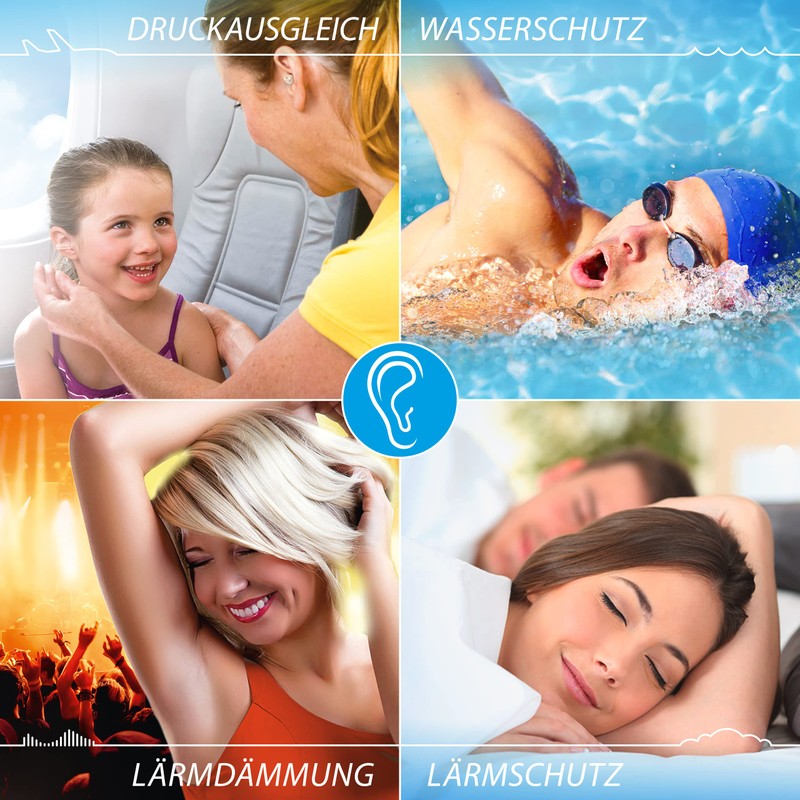 SANOHRA Fly for Kids - Earplugs for Ear Pain When