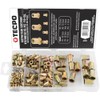 TECPO Rivet Nuts Box Assortment Galvanised M3-M12 Rivet Nut Blind
