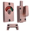 Partition Door Lock with Handle Public Toilet Restroom Bolt Lock