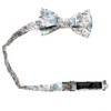 Men's Cotton Floral Suspenders and Bow Tie Set for Groomsmen